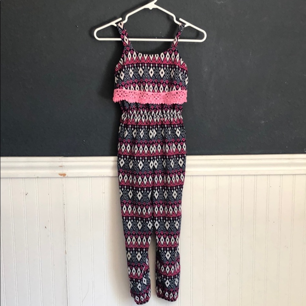 Girls adorable summer romper